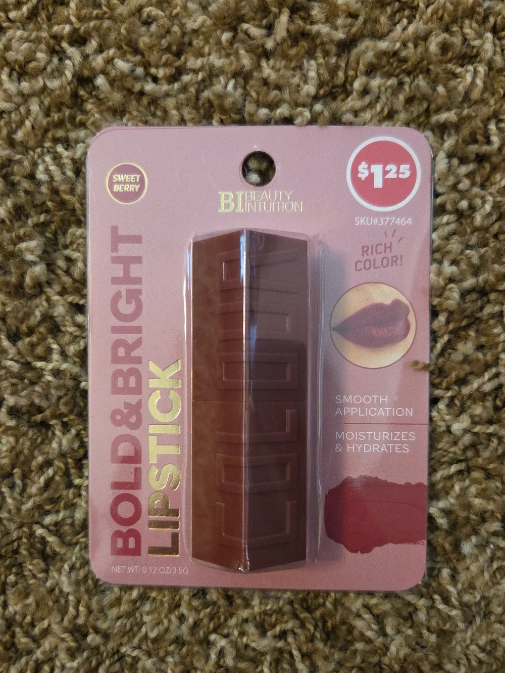 Bold & Bright Lipstick in Sweet Berry (deep mauve)